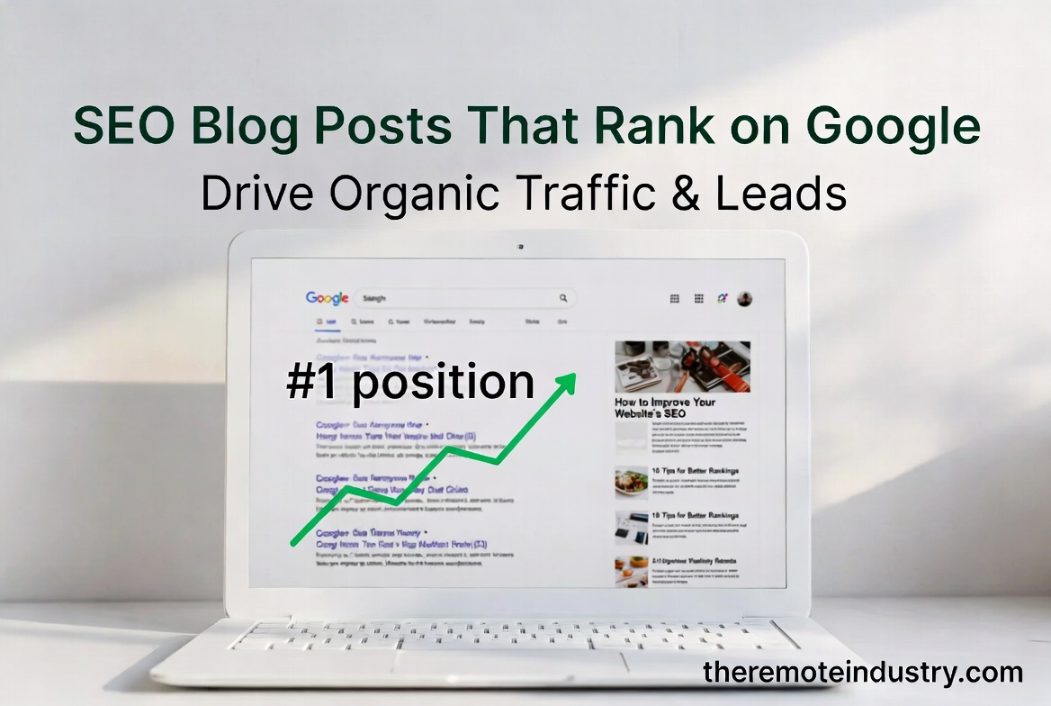 I Will Write SEO Optimized Blog Posts That Rank on Google for US Businesses